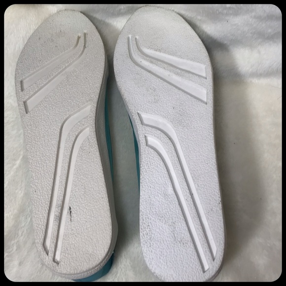 Chic by Lady Couture turquoise glitter  flats - Picture 7 of 8